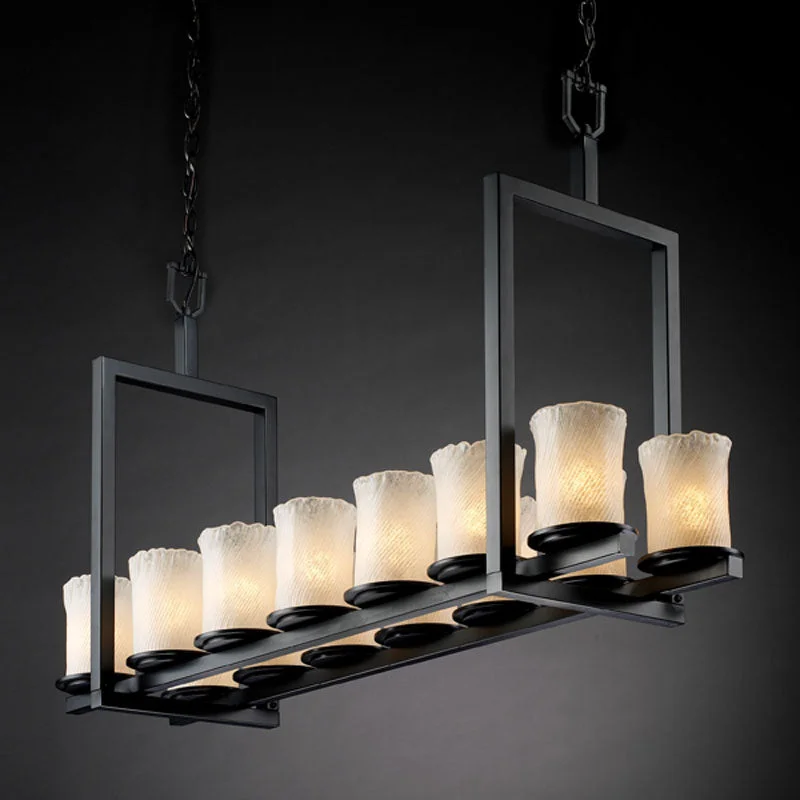 Moroccan Ceiling Lights with Colorful Stained Glass and Geometric CarvingsJustice Designs Veneto Luce GLA-8769-16-WHTW-MBLK Pendant Light - Matte Black Moroccan Ceiling Lights with Colorful Stained Glass and Geometric CarvingsJustice Designs Veneto Luce GLA-8769-16-WHTW-MBLK Pendant Light - Matte Black