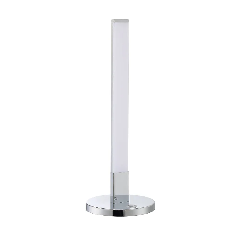 metal table lamps with a matte black finish for a sleek appearanceKendal Lighting PTL7916-CH Strait-Up Led Table Lamp Lamp Chrome metal table lamps with a matte black finish for a sleek appearanceKendal Lighting PTL7916-CH Strait-Up Led Table Lamp Lamp Chrome