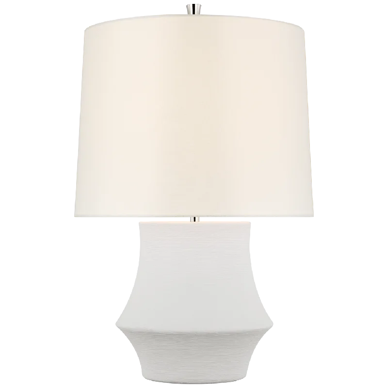 wooden table lamps with natural grain for a warm and organic feelLakmos Small Table Lamp Plaster White | ready to ship! wooden table lamps with natural grain for a warm and organic feelLakmos Small Table Lamp Plaster White | ready to ship!