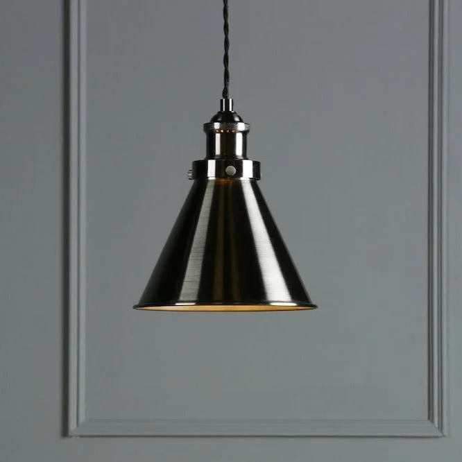 Tropical - Themed Ceiling Lights with Palm - Leaf Shapes and Rattan WrapsLaura Ashley Rufus Pendant Industrial Nickel Tropical - Themed Ceiling Lights with Palm - Leaf Shapes and Rattan WrapsLaura Ashley Rufus Pendant Industrial Nickel