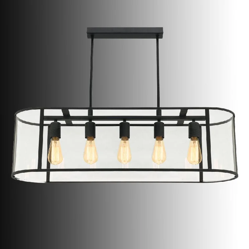 Indian - Themed Ceiling Lights with Intricate Filigree and Mirror WorkHamptons 5 Light Oval Pendant Light in Sand Black and Glass Panels Indian - Themed Ceiling Lights with Intricate Filigree and Mirror WorkHamptons 5 Light Oval Pendant Light in Sand Black and Glass Panels