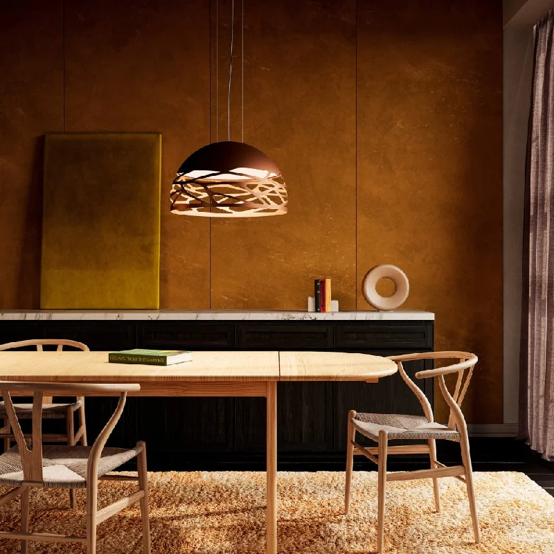 Tropical - Themed Ceiling Lights with Palm - Leaf Shapes and Rattan WrapsLodes Kelly Dome Pendant Light Tropical - Themed Ceiling Lights with Palm - Leaf Shapes and Rattan WrapsLodes Kelly Dome Pendant Light