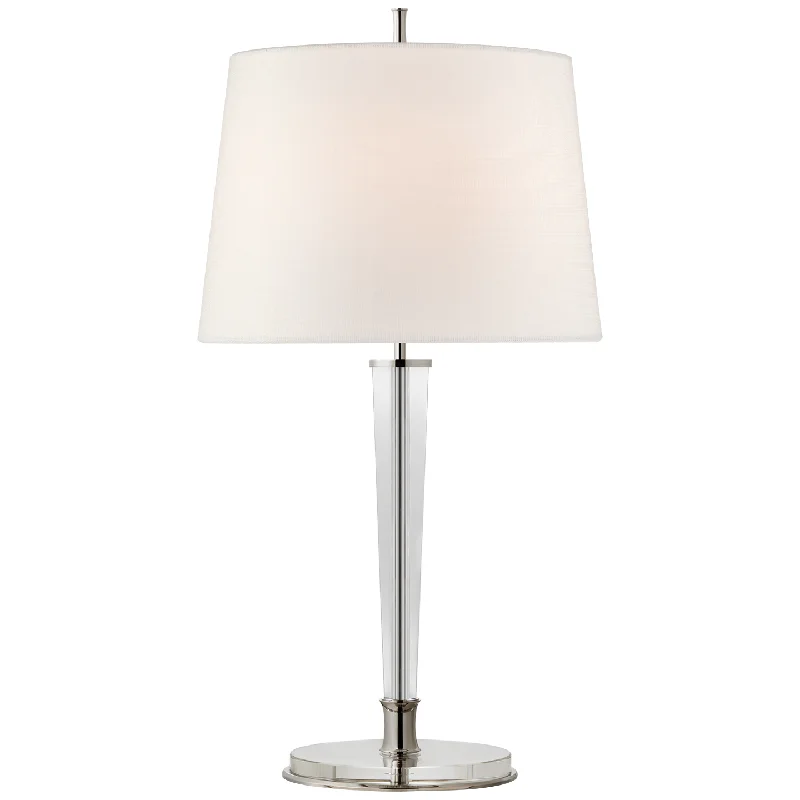 leather table lamps with a distressed texture for a rugged charmLyra Large Table Lamp