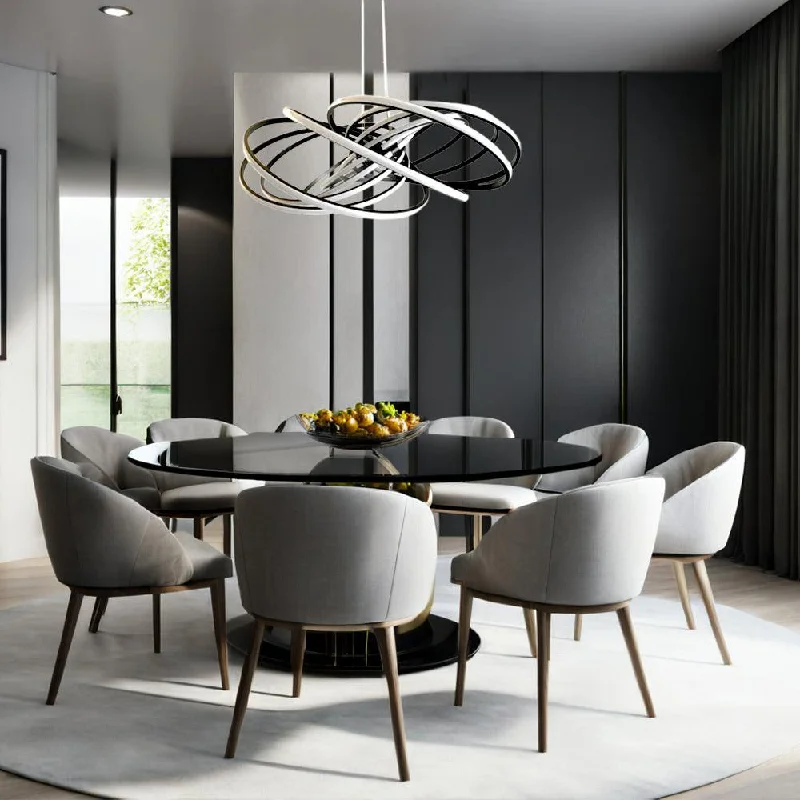 Modern Minimalist Ceiling Lights for Contemporary InteriorsMars LED Pendant Light Large 108w 3000k/6000k in Black or Chrome Modern Minimalist Ceiling Lights for Contemporary InteriorsMars LED Pendant Light Large 108w 3000k/6000k in Black or Chrome