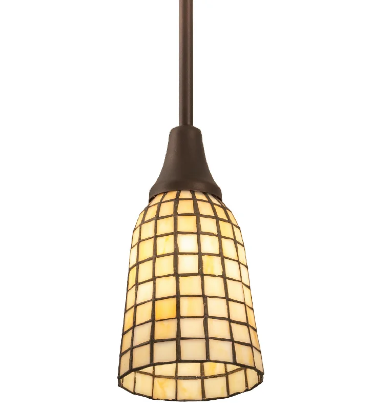 Art Nouveau Ceiling Lights with Organic, Flowing ShapesOne Light Mini Pendant