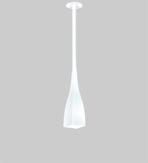 Glass Ceiling Lights with Frosted, Colored, or Etched GlassOne Light Pendant