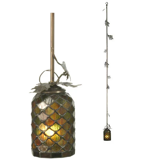 Art Nouveau Ceiling Lights with Organic, Flowing ShapesOne Light Mini Pendant