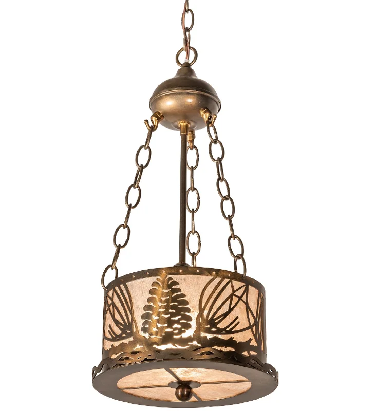 Rustic Ceiling Lights with Reclaimed Wood and Distressed FinishesOne Light Inverted Pendant Rustic Ceiling Lights with Reclaimed Wood and Distressed FinishesOne Light Inverted Pendant