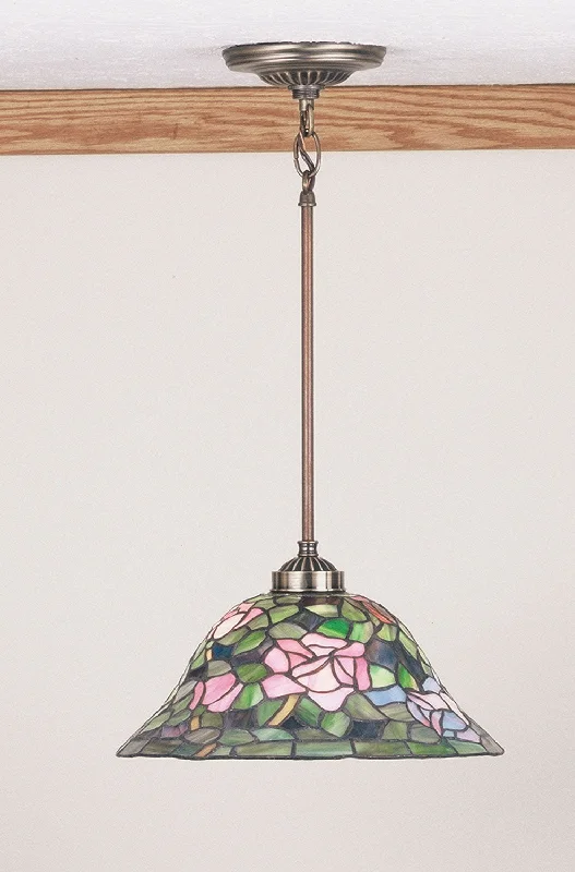 Rustic Ceiling Lights with Reclaimed Wood and Distressed FinishesOne Light Pendant