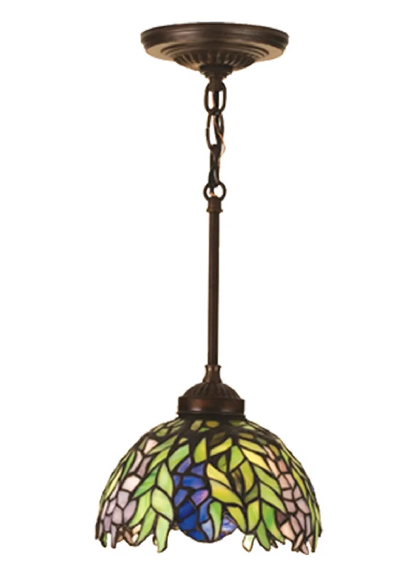 Glass Ceiling Lights with Frosted, Colored, or Etched GlassOne Light Mini Pendant