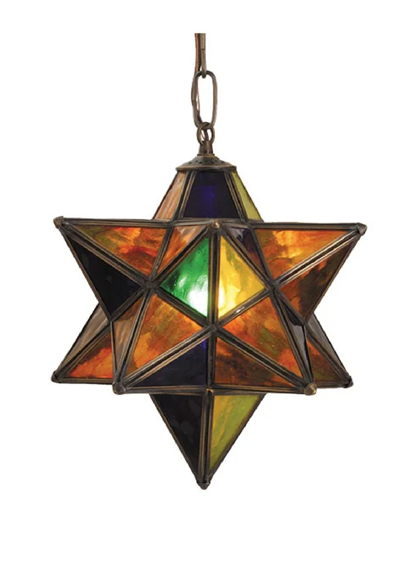 Art Nouveau Ceiling Lights with Organic, Flowing ShapesOne Light Pendant