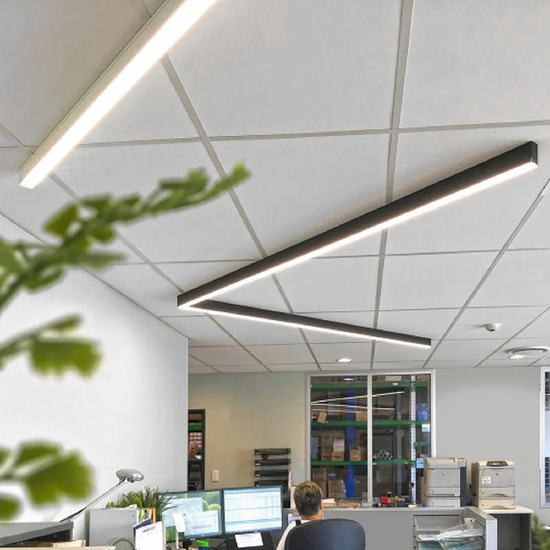 Industrial Style Ceiling Lights with Exposed Bulbs and Metal CagesMini LED Striplight Plug Together System 23w in Black/White Superlux Lighting - NLM103503 Industrial Style Ceiling Lights with Exposed Bulbs and Metal CagesMini LED Striplight Plug Together System 23w in Black/White Superlux Lighting - NLM103503