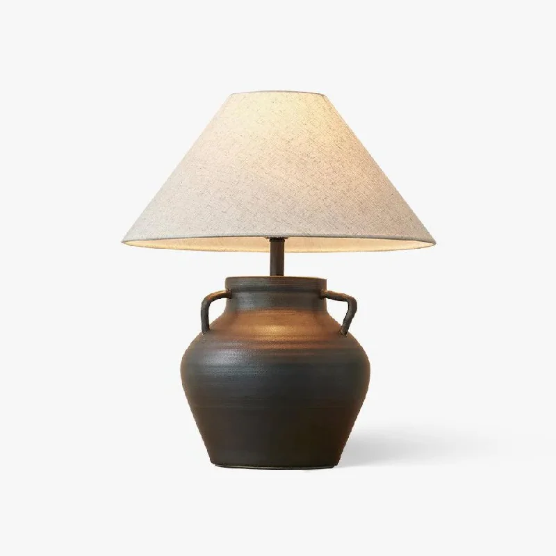 coastal style table lamps with nautical elements for beach housesOld Wine Pot Table Lamp coastal style table lamps with nautical elements for beach housesOld Wine Pot Table Lamp
