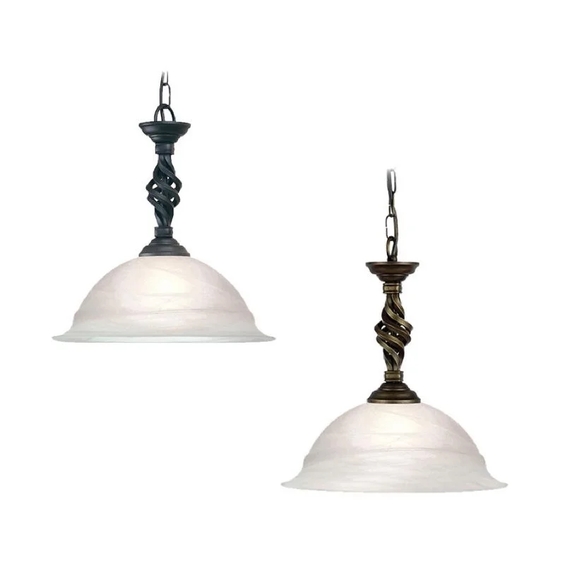 Steampunk Ceiling Lights with Gears, Cogs, and Brass AccentsPembroke Pendant Light E27 in Black or Black/Gold Elstead Lighting - ELS.PB-P-BLK Steampunk Ceiling Lights with Gears, Cogs, and Brass AccentsPembroke Pendant Light E27 in Black or Black/Gold Elstead Lighting - ELS.PB-P-BLK