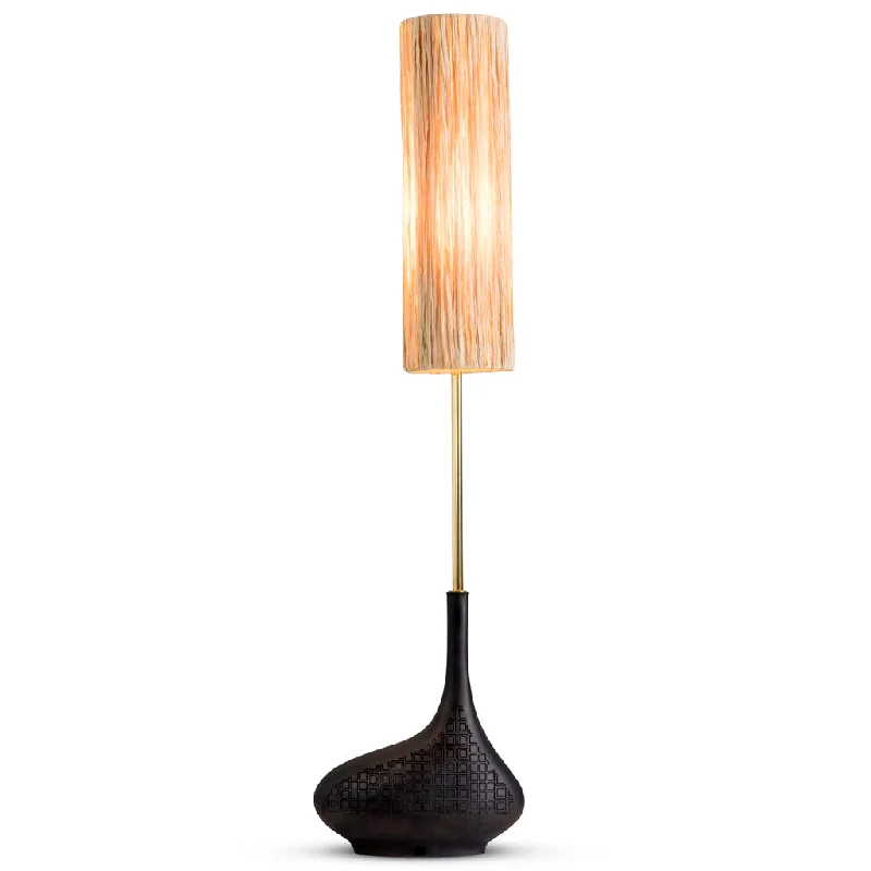 bohemian table lamps with colorful patterns for eclectic bedroomsPod Table Lamp