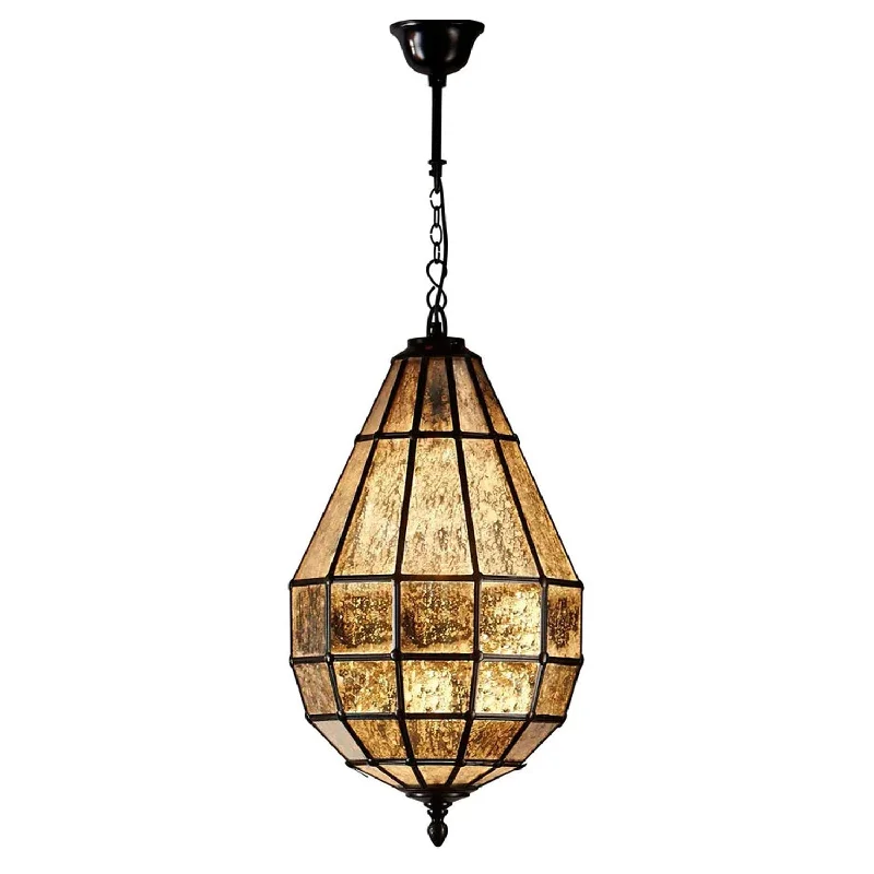 Tropical - Themed Ceiling Lights with Palm - Leaf Shapes and Rattan WrapsPortobello Glass Pendant Light 1x40w E27 in Black Emac and Lawton Lighting - ELCITFR4369BRZ Tropical - Themed Ceiling Lights with Palm - Leaf Shapes and Rattan WrapsPortobello Glass Pendant Light 1x40w E27 in Black Emac and Lawton Lighting - ELCITFR4369BRZ