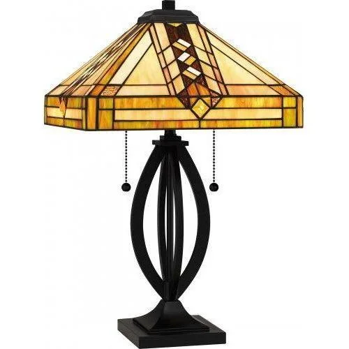 bohemian table lamps with colorful patterns for eclectic bedroomsTiffany 2-Light Table Lamp bohemian table lamps with colorful patterns for eclectic bedroomsTiffany 2-Light Table Lamp