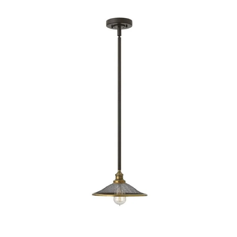 Rustic Ceiling Lights with Reclaimed Wood and Distressed FinishesRigby Pendant Light E27 in Buckeye Bronze Elstead Lighting - ELS.HK-RIGBY-P-KZ Rustic Ceiling Lights with Reclaimed Wood and Distressed FinishesRigby Pendant Light E27 in Buckeye Bronze Elstead Lighting - ELS.HK-RIGBY-P-KZ