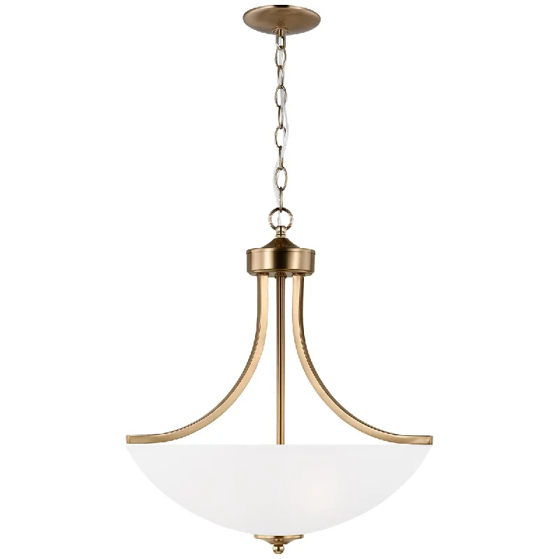 Industrial Style Ceiling Lights with Exposed Bulbs and Metal CagesSea Gull Lighting Geary 3-Light Pendant Industrial Style Ceiling Lights with Exposed Bulbs and Metal CagesSea Gull Lighting Geary 3-Light Pendant