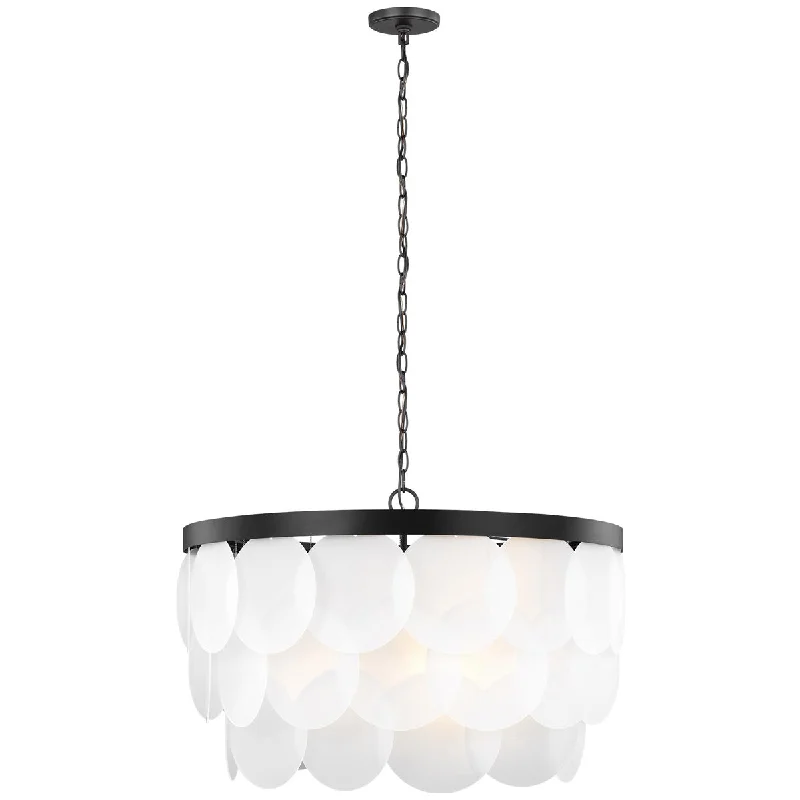 Chinese - Style Ceiling Lights with Red Lantern - Inspired DesignsSea Gull Lighting Mellita 8-Light Pendant with Bulb Chinese - Style Ceiling Lights with Red Lantern - Inspired DesignsSea Gull Lighting Mellita 8-Light Pendant with Bulb
