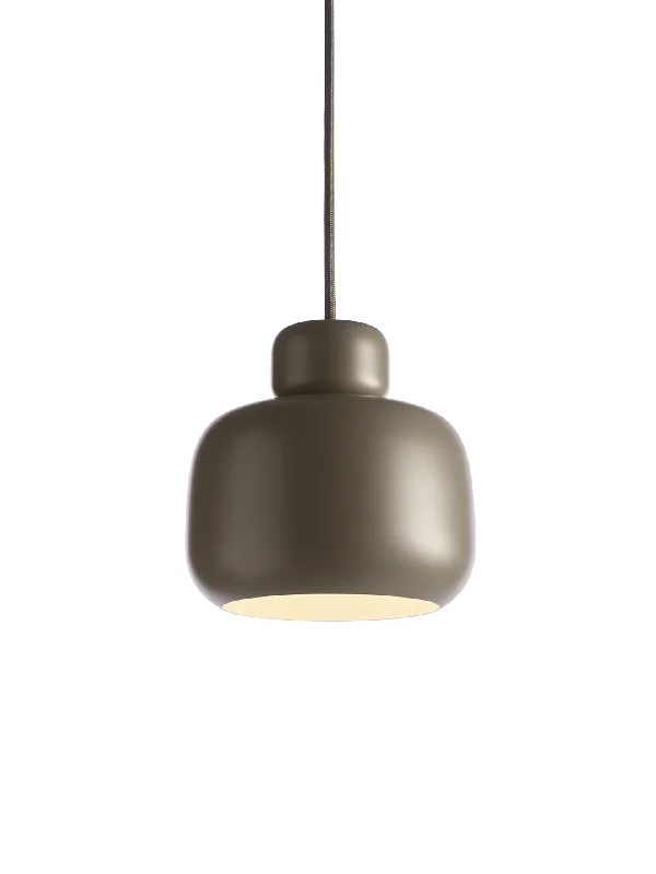 Art Nouveau Ceiling Lights with Organic, Flowing ShapesStone pendant (Small) - Taupe Art Nouveau Ceiling Lights with Organic, Flowing ShapesStone pendant (Small) - Taupe