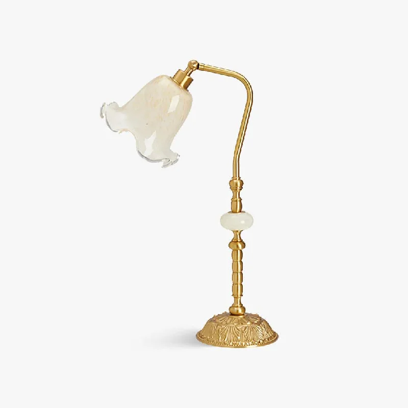 crystal table lamps with dazzling prisms for a glamorous effectTulip Brass Table Lamp crystal table lamps with dazzling prisms for a glamorous effectTulip Brass Table Lamp