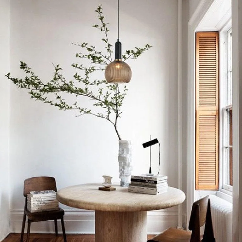 Scandinavian Style Ceiling Lights with Light Wood AccentsVintaj interior Wine Ribbed Glass Pendant Light Available in 6 Colours Scandinavian Style Ceiling Lights with Light Wood AccentsVintaj interior Wine Ribbed Glass Pendant Light Available in 6 Colours