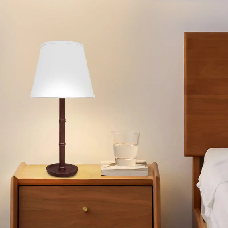 art deco table lamps with geometric shapes for a retro touchWood Bamboo